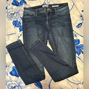 Guess Dark Blue Skinny low rise Jeans Sz 29 GUC!